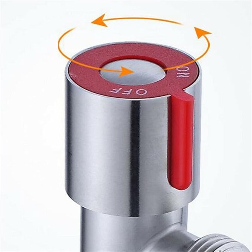 Stainless Steel Hot Cold Inlet - Toilet Fill Valve review and price