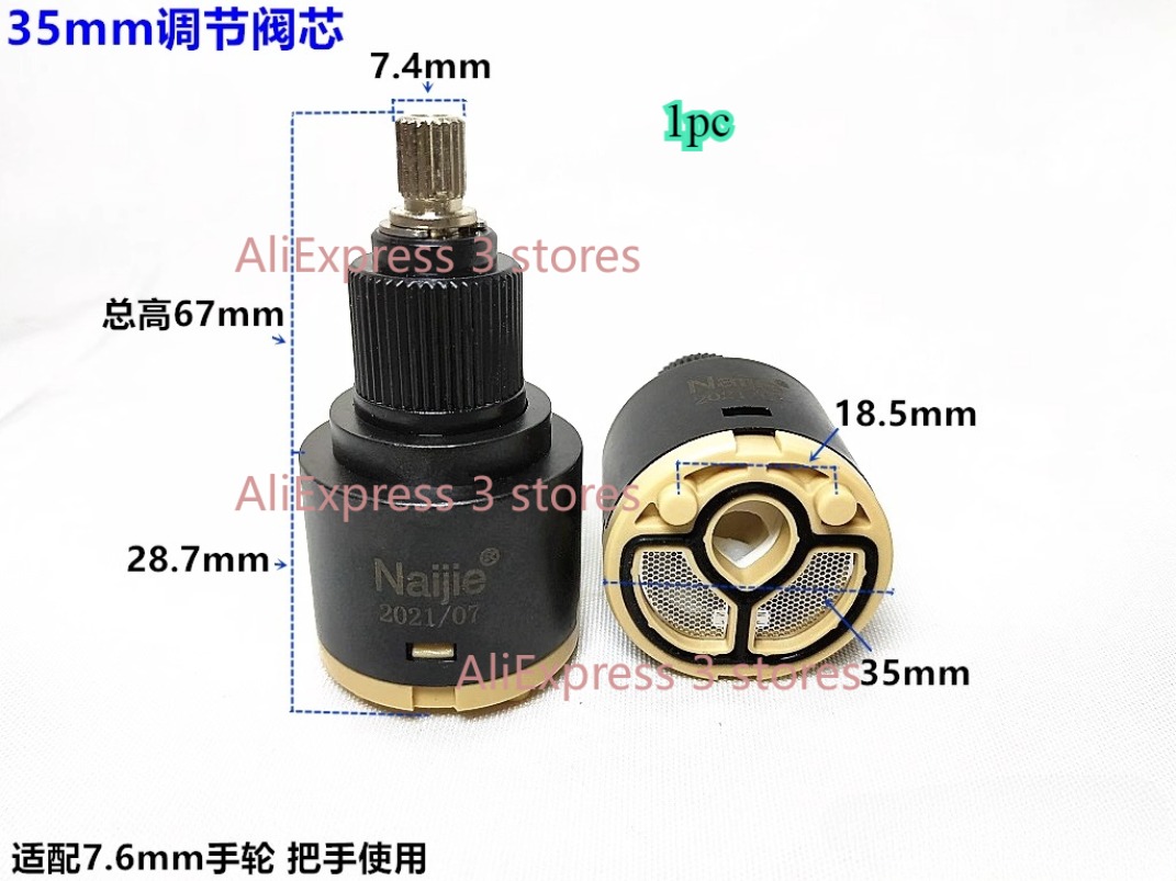 1pcs 28mm/35mm/40mm Water Mixe - Shower Valve Cartridge review and price