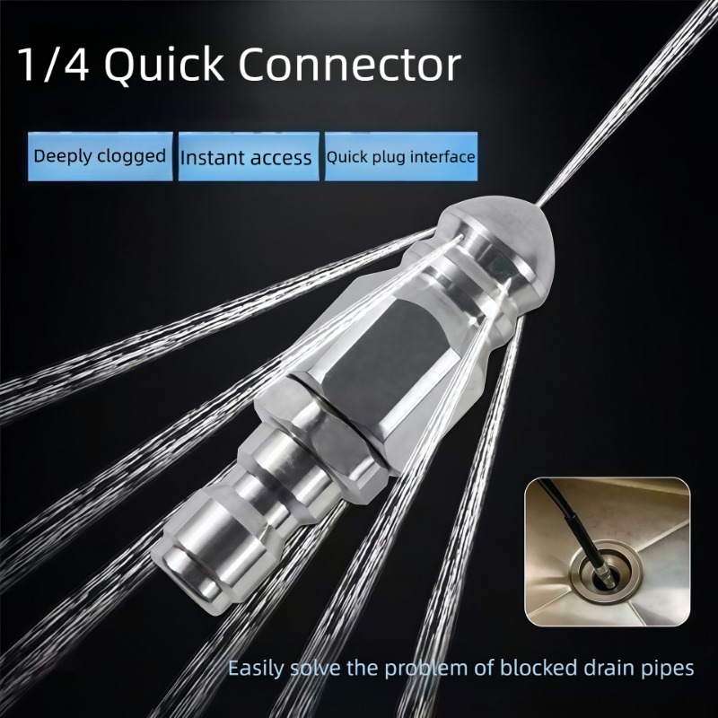 Water Jet High Pressure Spraye - Drain Pipe Clip review and price