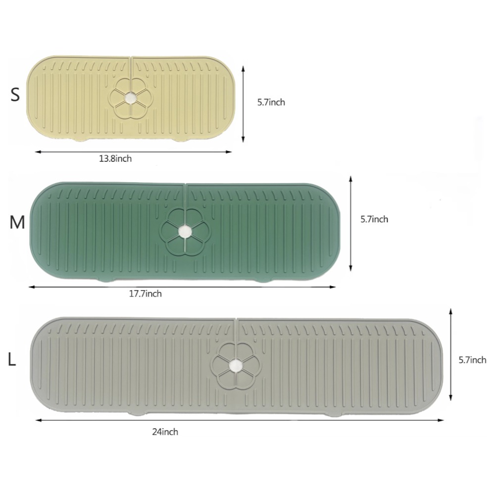 Kitchen Faucet Splash Pad Sili - Silicone Tap Washer review and price
